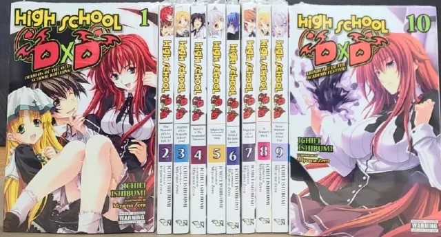 HIGHSCHOOL D X D Vol.1-11 Set Complete Manga Comic HIROJI MISHIMA from  Japan