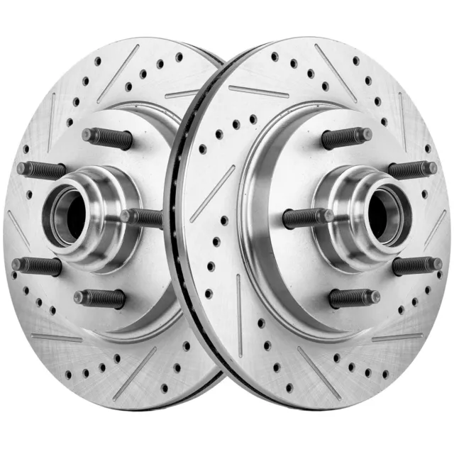 Front Brake Disc Rotors for F150 Truck Ford F-150 Heritage Lincoln Blackwood 02