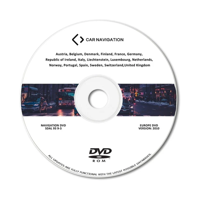 Scheda aggiornamento navigazione DVD per SDAL 9-3 93