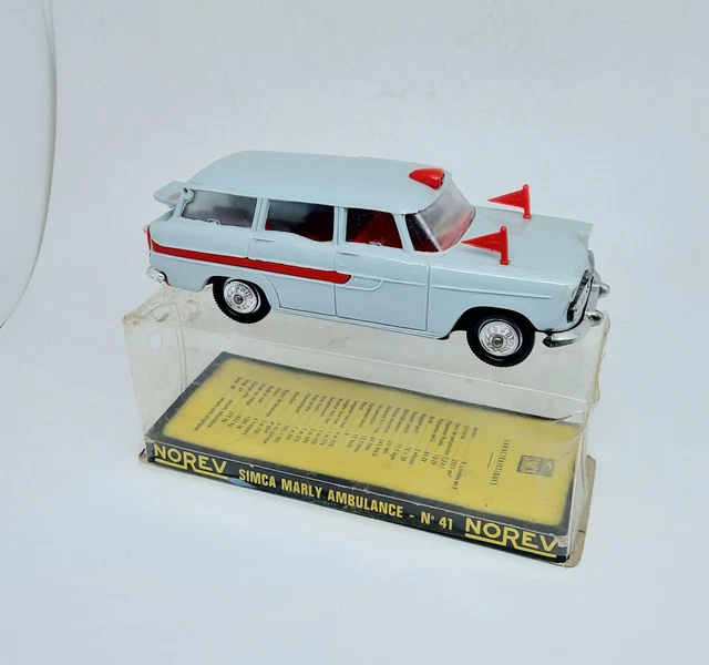Simca Marly ambulance 1/43 Eligor - Jeux & Jouets