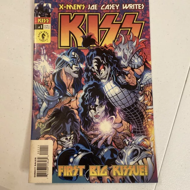 Kiss Comic #1 Joe Casey 2002