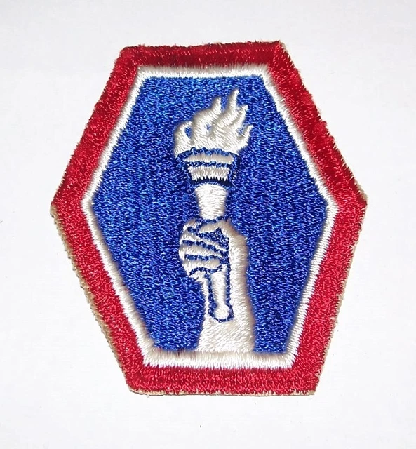 ORIGINAL CUT-EDGE WW2 442nd RCT REGIMENTAL COMBAT TEAM WHITEBACK PATCH ...