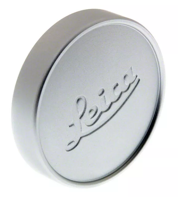 A42 Quality Metal Lens Cap for Leica Lenses in Silver Push on Cover 42mm E39  UK
