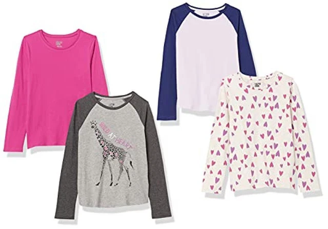 (TG. 3 anni) Amazon Essentials Maglie a Maniche Lunghe (precedentemente Spotted