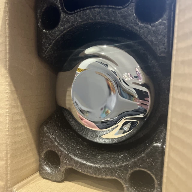 F55 F56 F57 Genuine Mini Cooper S JCW Fuel Filler Cover Cap Chrome