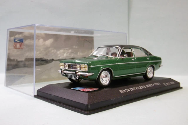 Modèle Réduit Talbot Solara 1983 – Échelle 1/43 – Bordeaux Foncé Métallisé – Altaya/Ixo – Occasion