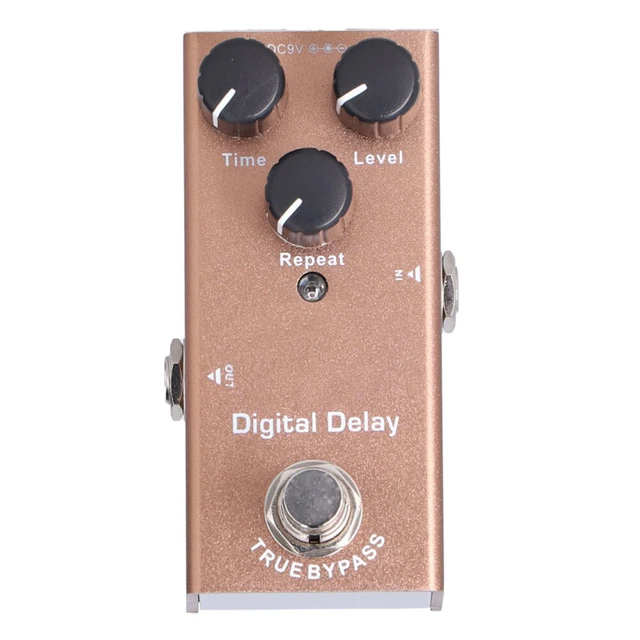 Guitar Delay Pedal Mini Single Digital Delay Effector True Bypass Effector Mini 2