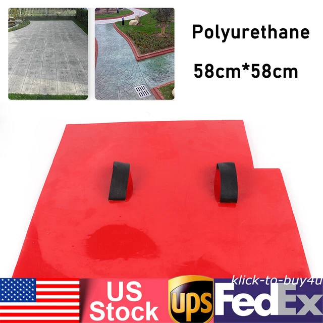 Slate Seamless Texture Polyurethane Stone Stamp Mold Concrete Cement Wall Pad