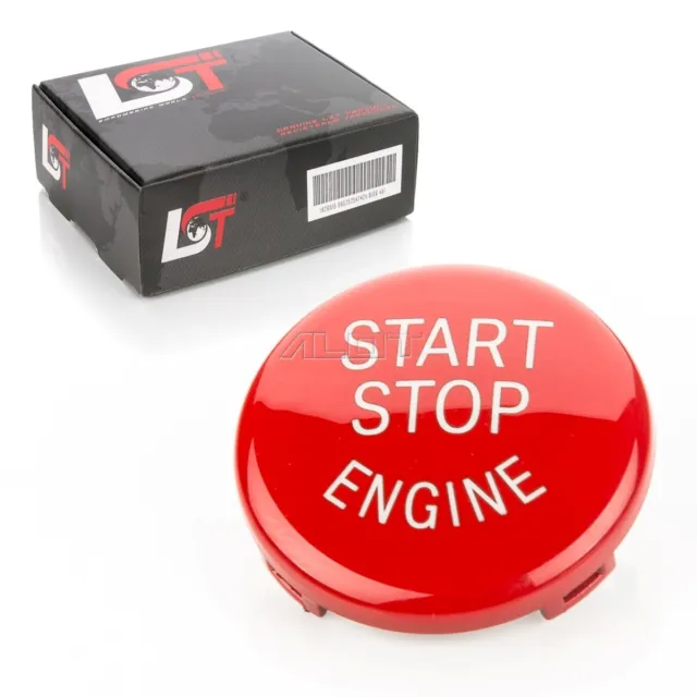 Startknopf Start Stop Knopf rot für BMW 3er E90 E91 E92 E93 5er E60 E61 Z4 E89