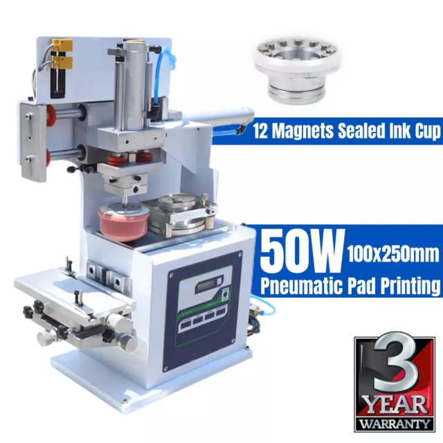 Large Pneumatic Pad Printing Machine Ink Pressure Pad Printer Stamping Embossing