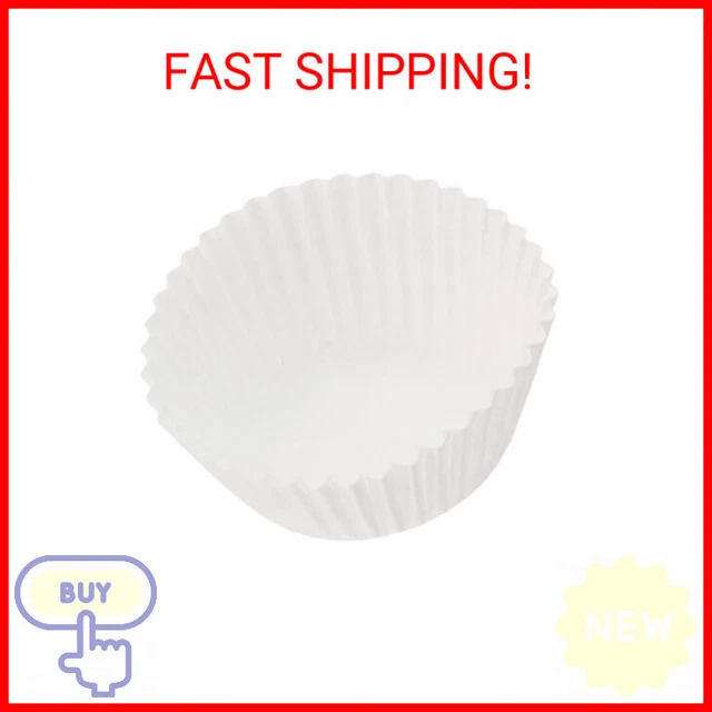 Reynolds 500 Piece Reynolds White Paper Cupcake Cup Liners, Mini