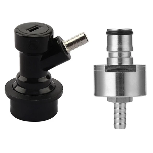 Cappuccio carbonizzante birra con chiusura a sfera da 5/16"" Barb 6614