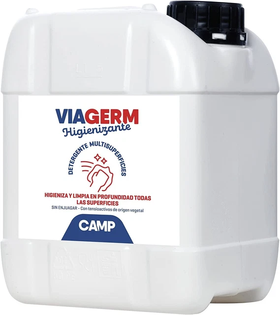 Camp - Viagerm - Détergent Assainissante pour Surfaces 5 L