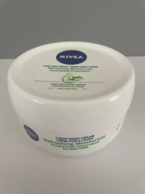 NIVEA - HYDRATANT FRAICHEUR ALOE VERA - CREME CORPS LEGERE - 200 ml