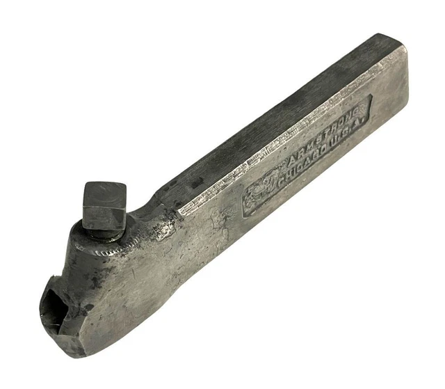Armstrong No. 2-S Straight Shank Metal Lathe Parting Tool Holder 7" OAL Armstrong No. 2-S Straight Shank Metal Lathe Parting Tool Holder 7" OAL