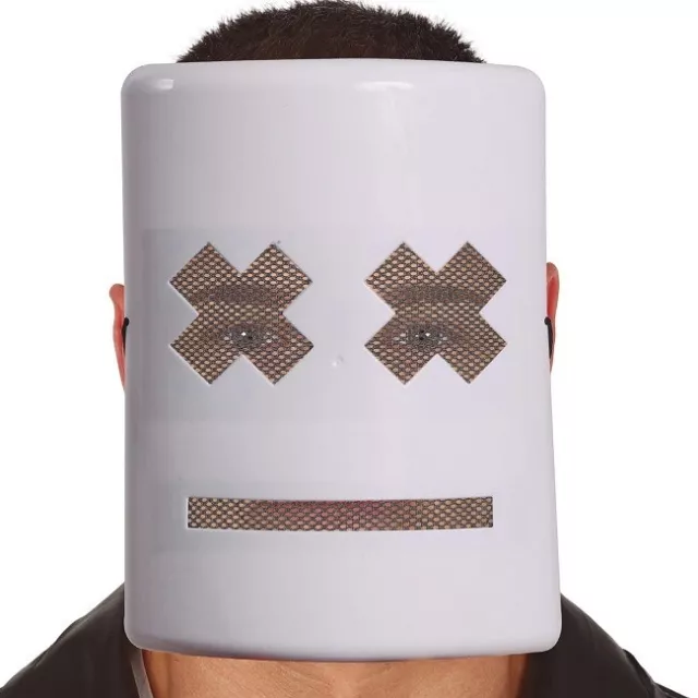 Erwachsene Halloween X Augen Kostüm Gesichtsmaske Dj Karneval Marshmallow Typ Fg