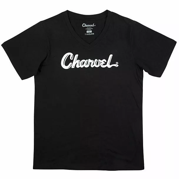 T-Shirt Charvel Toothpaste Logo Ladies T-Shirt, M Musiker Shirt NEU