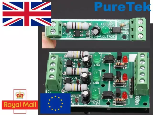 240V 220V CA Mains Sensor opto-aislador optoaislador optoacoplador 5V 3.3V Arduino