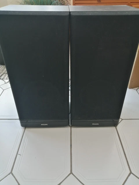 PHILLIPS SPEAKERS Black £5 42 PicClick UK PHILLIPS SPEAKERS Black £5 42 PicClick UK
