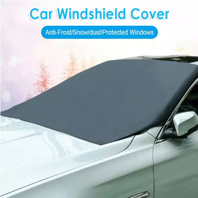 245*145/215*125Cm Car Magnet Windshield Windscreen Cover Sunshade Ice Snow Fr...