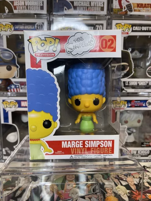 Funko Pop! The Simpsons Marge Simpson 02 - Vaulted 2011 Ultra Rare