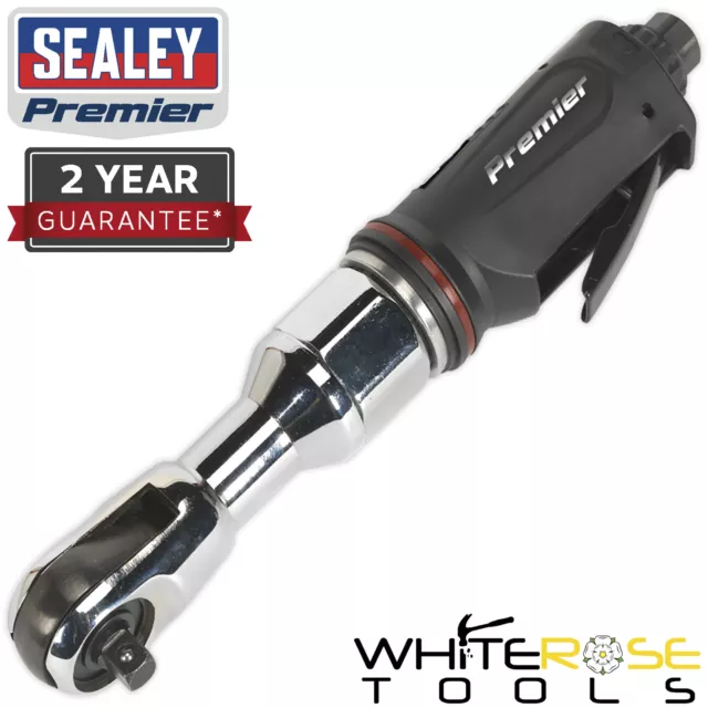 Sealey Air Ratchet Wrench 3/8"Sq Drive Premier