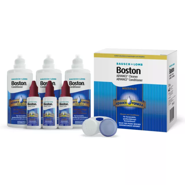 Bausch & Lomb Boston Advance Multipack für harte Linsen Kontaktlinsenreiniger