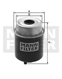 MANN-FILTER Filtre à carburant WK 8134 pour JOHN DEERE Series 6020 Series 7020