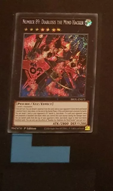 Number 89: Diablosis the Mind Hacker (New YCS Prize Card, full