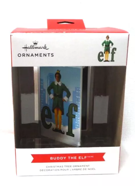 Hallmark  Ornament 2022 Elf, Buddy the Elf  VHS Movie