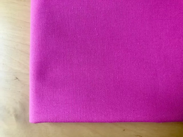 Rosa - Liso Peso Medio Tela de Algodón Vestido Cortinas Tapicería - 140cm Ancho