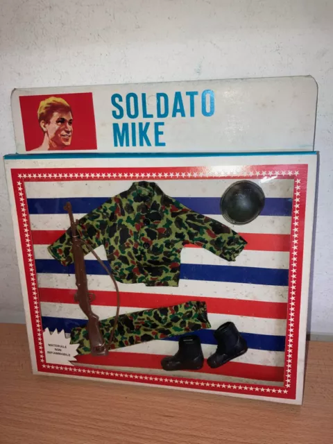 Lion Rock KO Soldato Mike ABITO MILITARE per 20cm Figure MIB Vintage Hong Kong