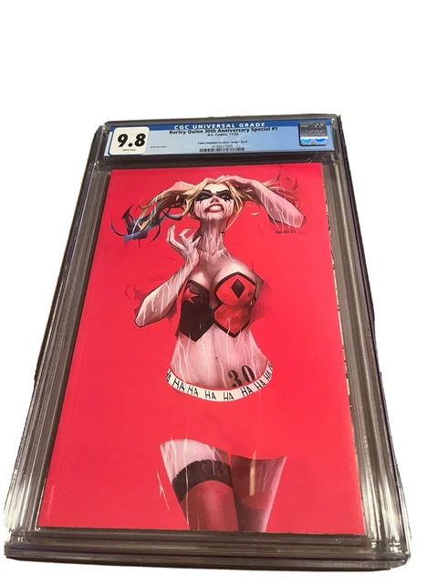 HARLEY QUINN 30th ANNIVERSARY #1 CGC 9.8 IVAN TAO NYCC PINK EXCL VARIANT BATMAN