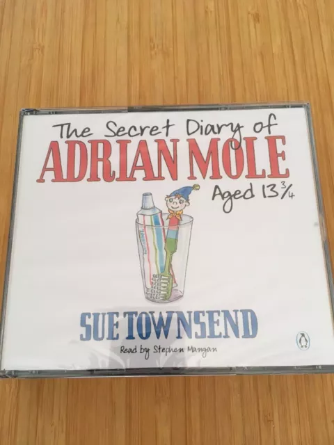 The Secret Diary of Adrian Mole Aged 13 3/4 - Sue Townsend - AudioCD English NEW