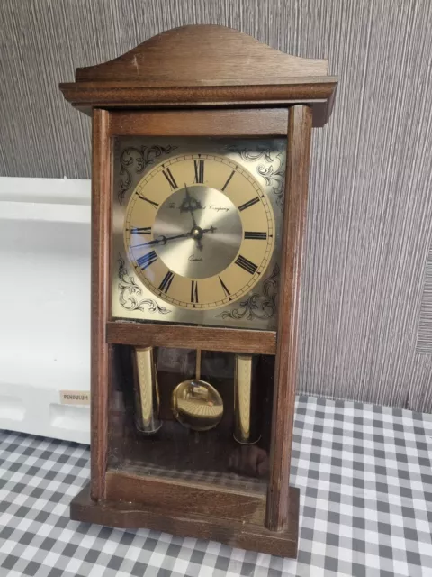 Pendulum Wall Clock battery operated-NOT TESTED