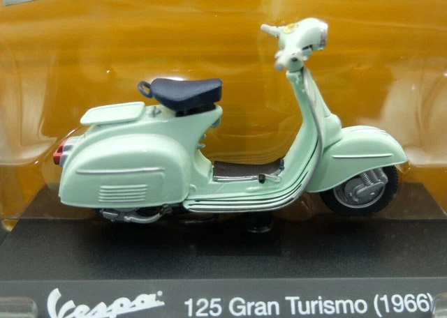 vespa 125 gran turismo modellino collezione scala 1:18 modellismo epoca edicola