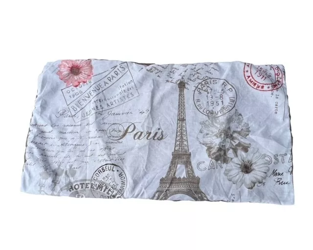 https://www.picclickimg.com/5vAAAOSwGPpk9T1B/Paris-Pillow-Sham-King-Size-Travel-Journal-Floral.webp