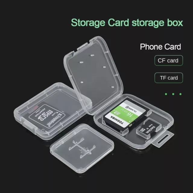 Container SD Memory Card Case Memory Card Case SD Card Case Small Storage Box