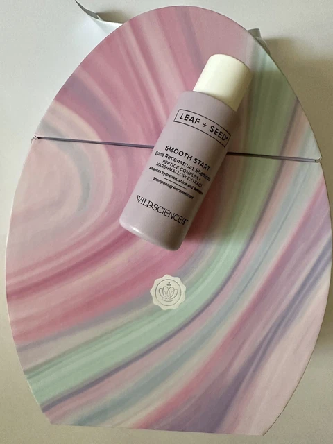 Leaf + Seed Smooth Start Bond Reconstruct Shampoo Wild sience lab  50 ml 8 €