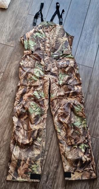 SHIMANO TRIBAL SALOPETTES SIZE LARGE, CARP FISHING GEAR.  CLOTHING, Real Tree