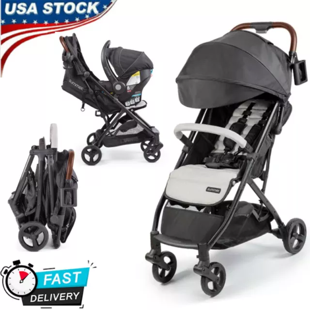 Foldable Summer 3D Quick Close CS+ Standard Stroller Baby Infant Seat Pushchair