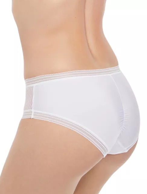 Fantasie Fusion Brief White Size L 14 16 Classic Mid Rise Knickers 3095 2