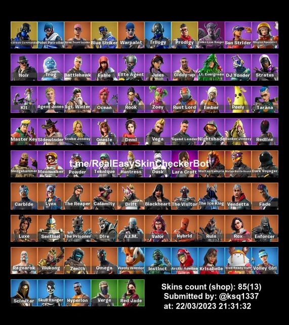 compte fornite