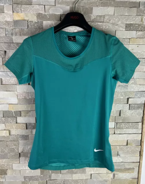 Camicia da allenamento turchese Nike taglia M ipercool
