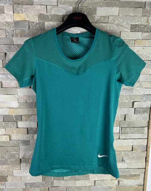Camicia da allenamento turchese Nike taglia M ipercool