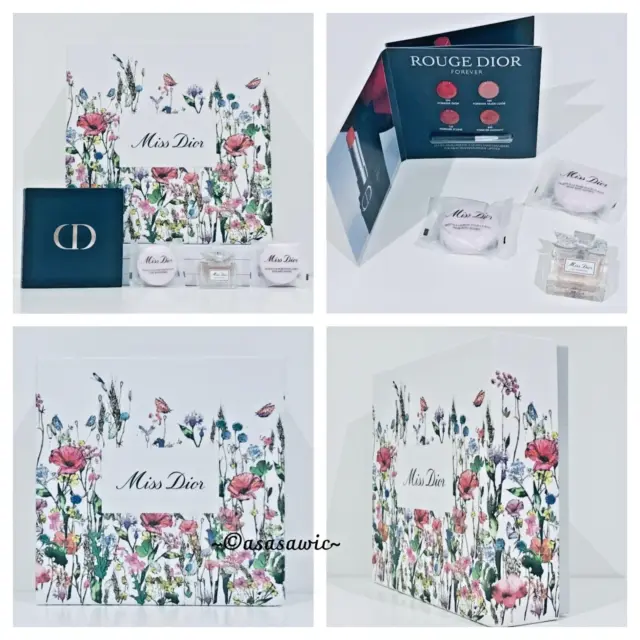 Dior Gift Set: Miss Dior EDP/2x Miss Dior Bath Bombs/Limited Edition Floral Box