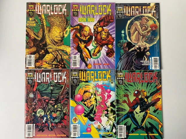 Warlock   1 2 3 4 5 6 7 8 9 Full Set - 1999  X Men    Series - -  Marvel Comics