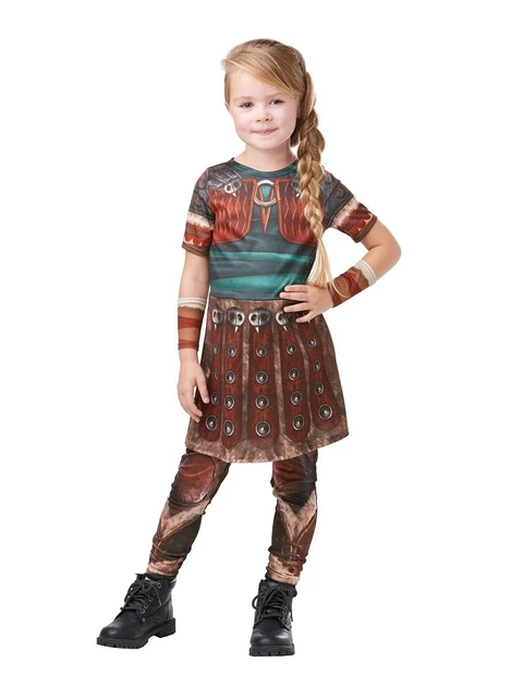 Rubie's 641469M000 - Costume da ragazza How to Train your Dragon, multicolore, M