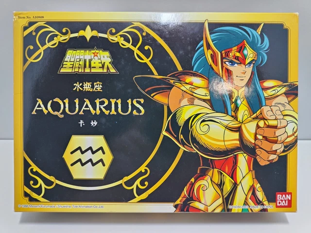 SAINT SEIYA VINTAGE Camus Aquarius Cavalieri Dello Zodiaco + Testa