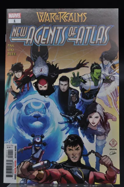 War of the Realms New Agents of Atlas #1 1st Appearances 2019 Marvel Comics NM
